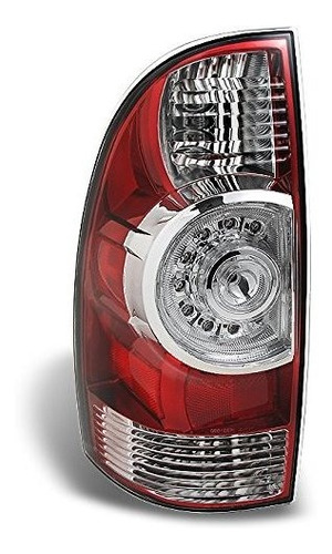 Luces Traseras - For 05-15 Toyota Tacoma Pickup Truck Red Cl Foto 2