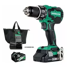 Taladro Percutor A Batería Metabo Hpt 18v Incluye Dos