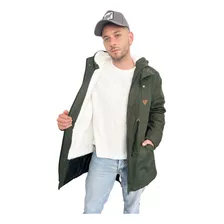 Customs Ba Camperas Hombre Parka Con Piel Campera Invierno B