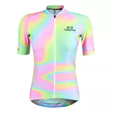 Tricota Ciclismo Femenina Marcio May Sport Tie Dye 