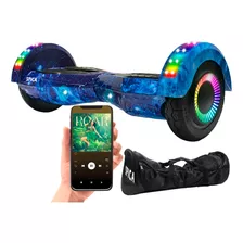 Patineta Scooter Electrica Luz Rgb Hoverboard Parlante Bt Xl