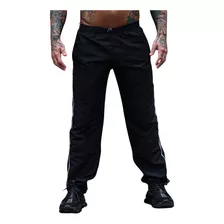 Calça Tactel Masculina Esportiva Fitness Costura Reforçada