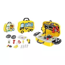 Kit Ferramenta Maleta Brinquedo Infantil Mega Oficina