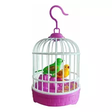 Kisangel Singing Bird Cage Toy Realista Sonidos Movimiento .