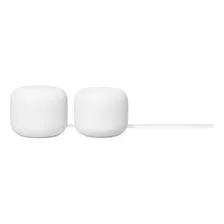 Google Nest Wifi 2 Pack (enrutador De Malla Ac2200 Con 1 Pun