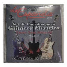 Set De Cuerdas De Guitarra Eléctrica La Española