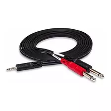 Cable Para Instrumentos: Hosa Cmp-153 De 3,5 Mm Trs A Doble 