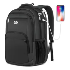 Matein Mochila De Viaje Para Laptop, Bolsa Acolchada De 15.6