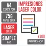 Primera imagen para búsqueda de impresiones laser color a4