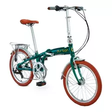 Bicicleta Dobrável 6 Marchas Sampa Pro Durban 720160 Verde Tamanho Do Quadro 20