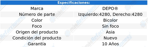 Par Juego Cuartos Frontales Ford F-350 2002 - 2004 Sxc Foto 4