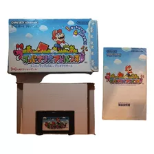 Super Mario Advance Japonés Con Caja Y Manual Gba Mario 2