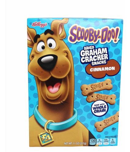 Scooby Doo Galletas-baked Graham Cracker Cinnamon (311g)