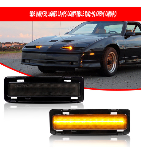 Luz Posicin Delantera Led Para Chevy Camaro Pontiac Firebir Foto 5