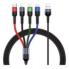 Usams Cable De Carga Mltiple, Paquete De 2unidades, Cable