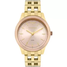 Relógio Technos Feminino Elegance Dress - 2035mpm/5t Cor Da Correia Dourado Cor Do Bisel Dourado Cor Do Fundo Dourado