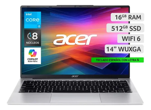 Notebook Acer Aspire Lite Al14-31P-31Th-1 Intel Core I3 16Gb