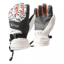 Guantes Mujer Snow Day B-dry Glove Teen Blanco Lippi