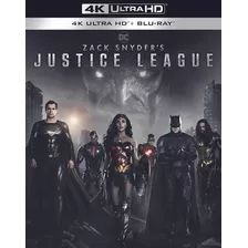 4k Ultra Hd + Blu-ray Zack Snyders Justice League (2021)