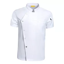 Mens Chef Jaqueta Jaqueta Serviço De Alimentos Vestuário