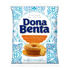 Farinha De Trigo Com Fermento Dona Benta 1kg