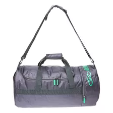 Mala Masculina E Feminina Gym Bag 48 L Olympikus Super Nova Cor Pitchgray/vaporgreen Desenho Do Tecido Liso