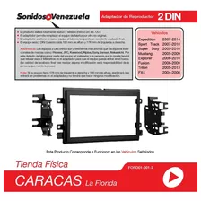 Adaptador De Reproductor 2din Para F250 Super Duty, Y Triton