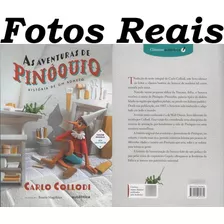 Livro As Aventuras De Pinóquio - História De Um Boneco - Carlo Collodi - Versão Integral, Ricamente Ilustrada