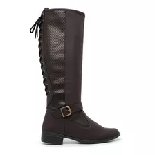 Bota Feminina Cano Longo Estilo Montaria Edition Limited.