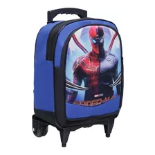 Mochila Homem Aranha Infantil Escolar Rodinhas Minf2