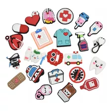 Pins/botons/jibbitz Crocs Enfermagem Medicina Com Kit 10