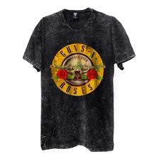 Remeras Dtg Premium Guns N Roses Wood - Convoys Rock