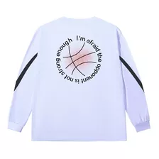 Camiseta/sudadera De Manga Larga Estampado Baloncesto Hombre