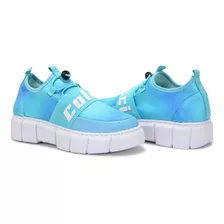 Tênis Fitness Sapato Colcci Casual Sneaker Meia Confortável