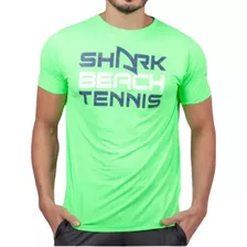 Camiseta Masculina Manga Curta Shark Beach Tennis Esporte