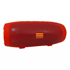 Alto-falante H'maston H007 Portátil Com Bluetooth Waterproof Vermelho 