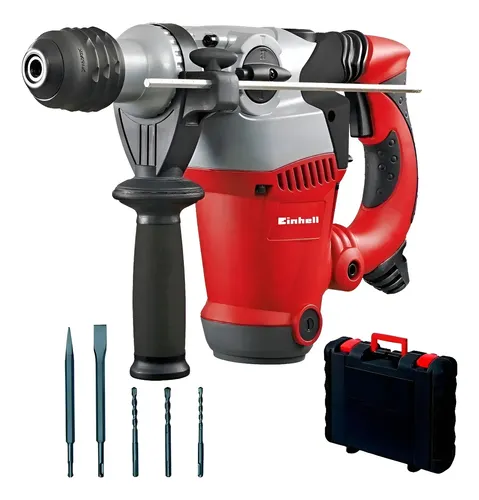 Rotomartillo Einhell Rt-rh 32 Rotopercutor 1250w Mecha Y Cincel Dgm Rojo 50 Hz