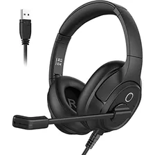 Auriculares Micrófono Pc, Auriculares De Computadora U...