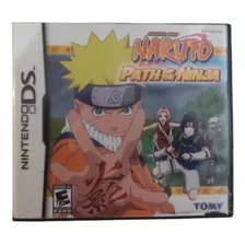 Naruto Path Of Ninja Somente Caixa E Manual Sem Cartucho Nintendo Ds