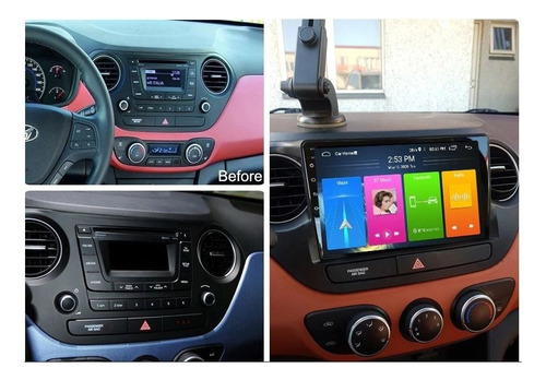 Radio Hyundai Gran I10 2+32 Gigas Ips Android Auto Carplay Foto 6