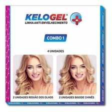 Silicone Antissinais Combo 1 Com 4 Un Para Olhos Ou Bigode