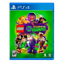 Lego Dc Super Villains Ps4 Fisico Sellado Nuevo Original