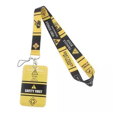 Lanyard + Porta Identificación, Prevención, Hsq