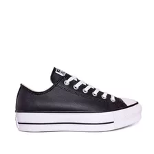 Converse Mujer Plataforma Chuck Taylor Cuero Sintetico Depor