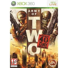 Army Of Two The 40th Day Xbox 360 Seminovo Original