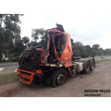 Sucata Iveco Hi-way 2014 480, Para Venda De Peças Usadas.