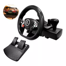 Volante Gamer Cambio Vibração Pedal Xbox One 360 P3 P4 Pc