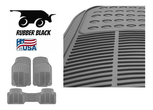 Tapetes Uso Rudo Fiat 500 2015 Rubber Black Original Foto 6