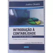 Livro Introdução À Contabilidade - Justino Oliveira