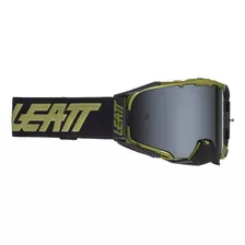 Óculos Motocross Leatt Velocity 6.5 Desert Trilha Enduro Cor Da Armação Verde Tamanho Tu